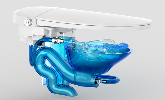 smart toilet factory